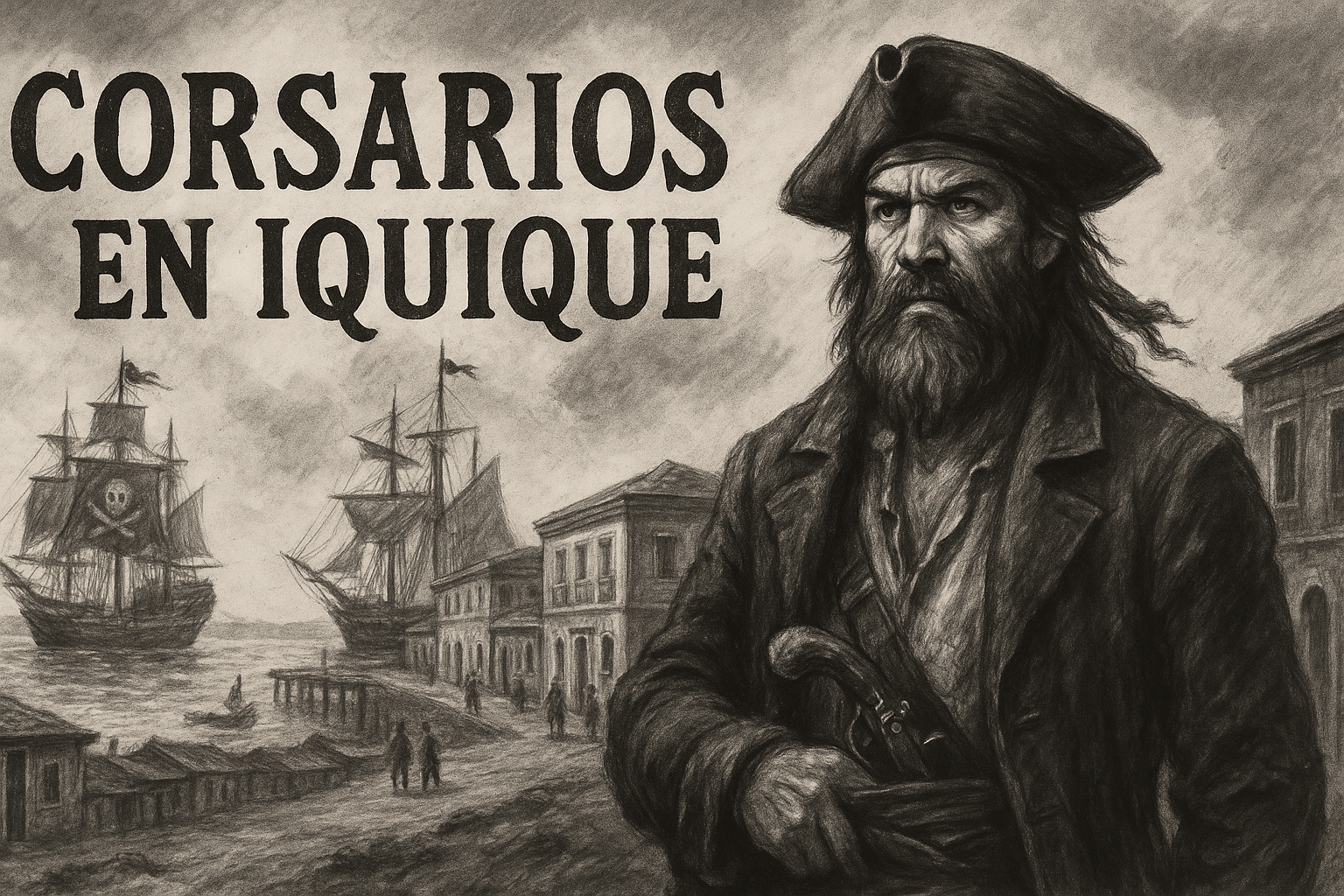 Crónicas del Puerto Grande revive el paso de corsarios por Iquique